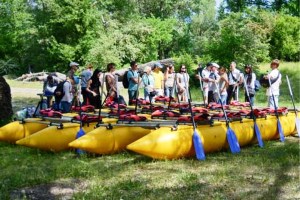 Сплав на катамаранах по Ворсклі